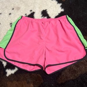 Exist hot pink athletic shorts medium